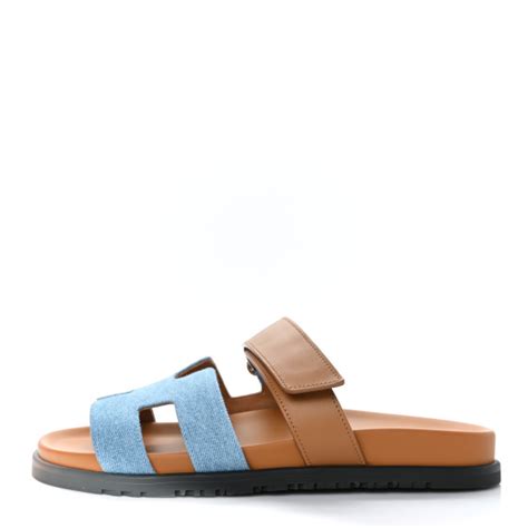 hermes jeans slippers|authentic hermes sandals.